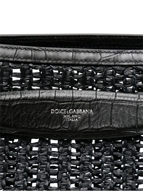 Tote bag with woven design DOLCE&GABBANA | BM2453A9O948B956